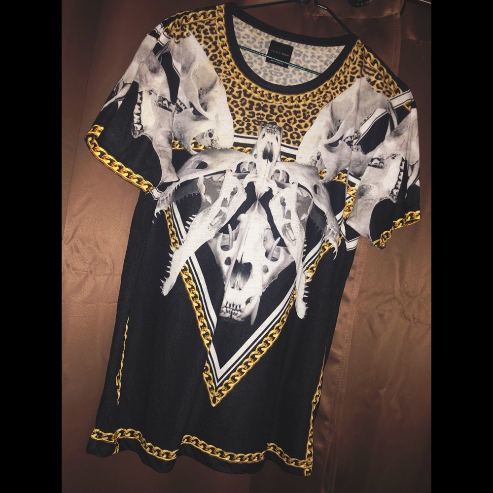 Leopard T-Shirt * MEN SIZE LARGE *